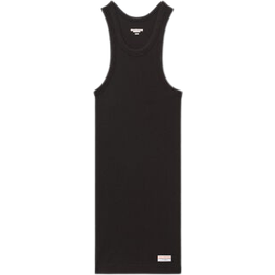 Alexander Wang Racer Tank Loungewear Dress - Black