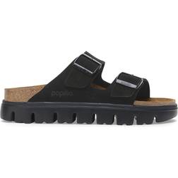 Birkenstock Arizona Platform Suede Leather - Black