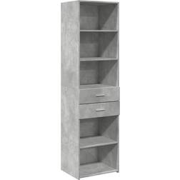 vidaXL 3281458 Concrete Grey Sideboard 50x185cm