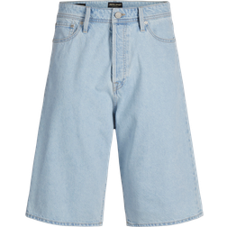 Jack & Jones Iron Baggy Fit Denim Shorts - Blue/Blue Denim