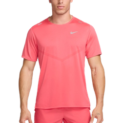 Nike Air Max 90 Men's Dri Fit Short Sleeve Running Top - Aster Pink