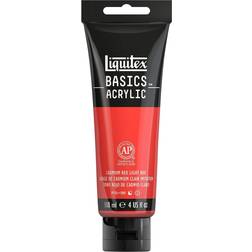 Liquitex Basics Acrylic Paint Cadmium Red Light Hue 118ml