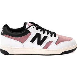 New Balance 480 - White/Rosewood/Black