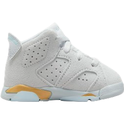 Nike Air Jordan 6 Retro Pearl TD - Pure Platinum/Metallic Gold/Coconut Milk/Glacier Blue