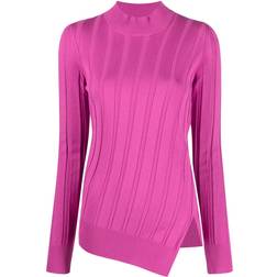 Stella McCartney Rib-Knit Sweater - Fuchsia Pink