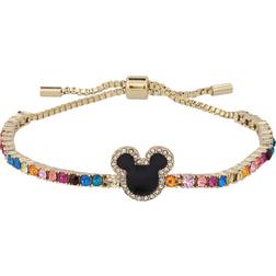 Baublebar Mickey Mouse Disney Tennis Bracelet - Gold/Multicolour