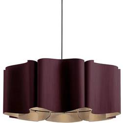 Bruck Lighting Paulina Acoustic Violet Pendant Lamp 80cm