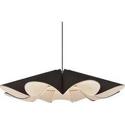 Bruck Lighting Delfina Acoustic Ebony Pendant Lamp 100.1cm