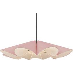 Bruck Lighting Delfina Acoustic Rose Pendant Lamp 100.1cm