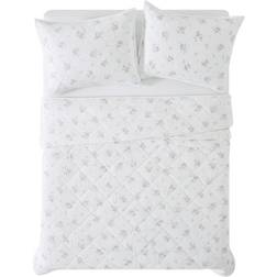 Rosebury Quilts White (238.8x228.6cm)