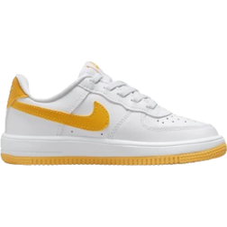 Nike Force 1 Low EasyOn PSV - White/White/University Gold