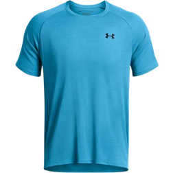 Under Armour Men's Tech Textured Short Sleeve - Capri/Black