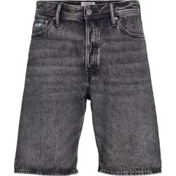 Jack & Jones Alex Baggy Fit Denim Shorts - Black/Black Denim