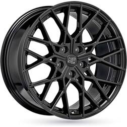 MSW 74 Gloss Black 8x18 5/112 ET12 CB73.1