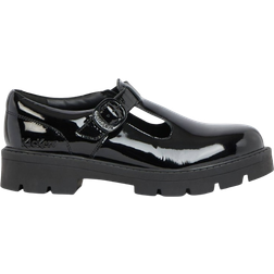 Kickers Junior Kori T Bar - Black Patent Leather