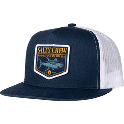 Salty Crew Angler Trucker Hat - Navy/White