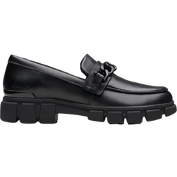 Clarks Kid's Evyn Walk - Black Leather