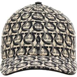 Ferragamo Gancini Baseball Cap - Beige/Black