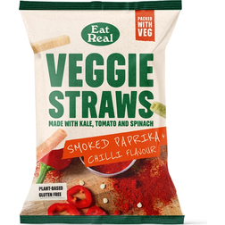 Eat Real Veggie Straws Smoked Paprika And Chilli 110g 1pack