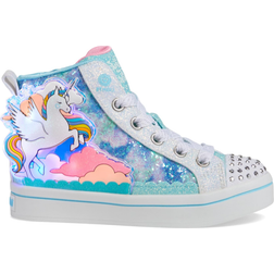 Skechers Girl's Twi Lights 2.0 Enchanted Unicorn - Blue/Multi