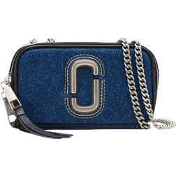 Marc Jacobs The Denim Chain Snapshot Bag - Dark Wash