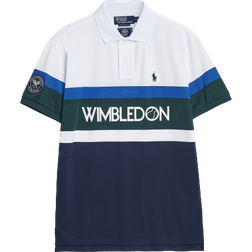 Polo Ralph Lauren Wimbledon Custom Slim Fit Polo Shirt - Refined Navy Multi