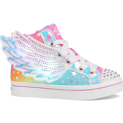 Skechers Girl's Twi Lites 2.0 Dreamy Wings - Hot Pink/Multi