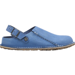 Birkenstock Lutry Premium Suede Leather - Elemental Blue