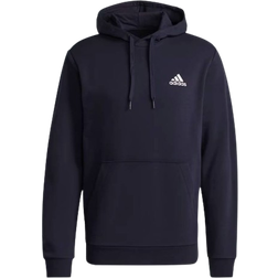 Adidas Men's Essentials Fleece Hoodie - Legend Ink/White