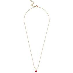 ENAMEL Copenhagen Amore Necklace - Gold/Red