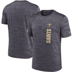 Nike New Orleans Saints Black 2024 Sideline Velocity Performance T-Shirt Men's