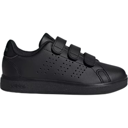 Adidas Kid's Advantage Base 2.0 - Core Black/Core Black/Grey Six