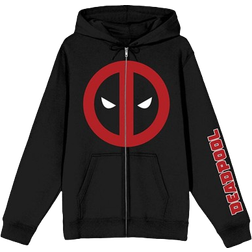 PacSun Marvel Deadpool Mask Logo Hoodie - Black