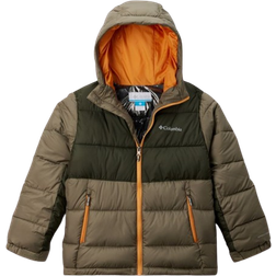 Columbia Kid's Pike Lak II Hooded Jacket - Stone Green