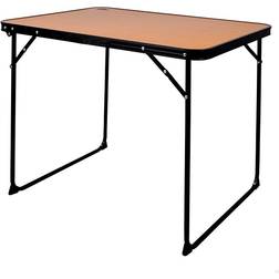 Active Folding Table Camping Bamboo 80 x 67 x 60 cm