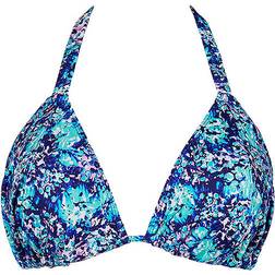 Curvy Kate Mykonos String Multiway Bikini Top - Blue Print