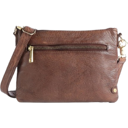 Depeche Golden Chic Crossbody Bag - Brown