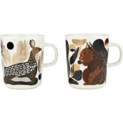 Marimekko Kurre & Peura Mug 25cl 2pcs