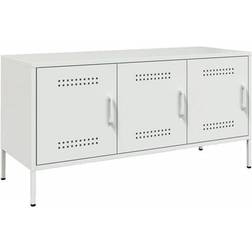 vidaXL 842951 White TV Bench 100.5x50.5cm