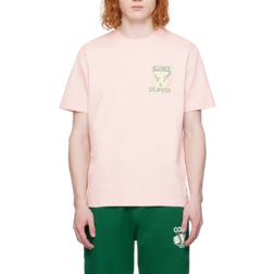 Casablanca Tennis Club Icon T-shirt - Pink