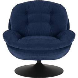 Metro Lane Bonhomme Blue Lounge Chair 84cm