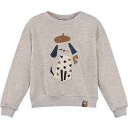 Mayoral Kid's Sparkly Sweatshirt - Beige Marl