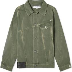 JW Anderson Twisted Denim Jacket - Green