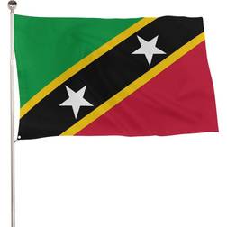 MHXYZHW Saint Kitts Flag 244x152cm