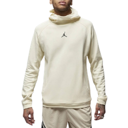 Nike Men's Jordan Dri-FIT Sport Air Fleece Pullover Hoodie - Coconut Milk/Black