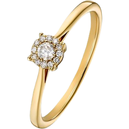 Christ Ring - Gold/Diamonds