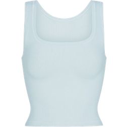 SKIMS Cotton Rib Tank - Opal