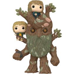 Funko Pop! Movies The Lord of The Rings Treebeard with Merry & Pippin