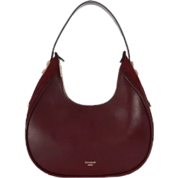 Dune London Dedicated Logo Shoulder Bag - Burgundy