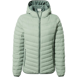 Craghoppers Women's Compresslite VIII Hooded Jacket - Meadow Haze/Frosted Pine